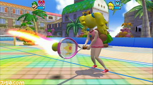 以 Wii 遊玩 瑪俐歐網球 GC Wii de Asobu Mario Tennis GC JPN WII (日版)